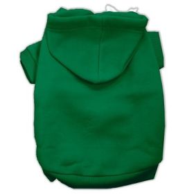 Emerald Green Blank Pet Hoodies (Size: 4X)