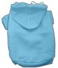Baby Blue Blank Pet Hoodies