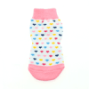 Non-Skid Dog Socks - Pink and White Hearts
