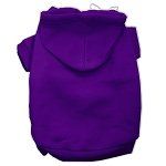 Purple Blank Pet Hoodies (Size: 4X)