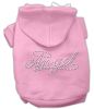 Pink Angel Rhinestud Hoodie
