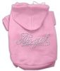 Pink Angel Rhinestud Hoodie