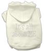 Cream t's All About Me Rhinestone Hoodies